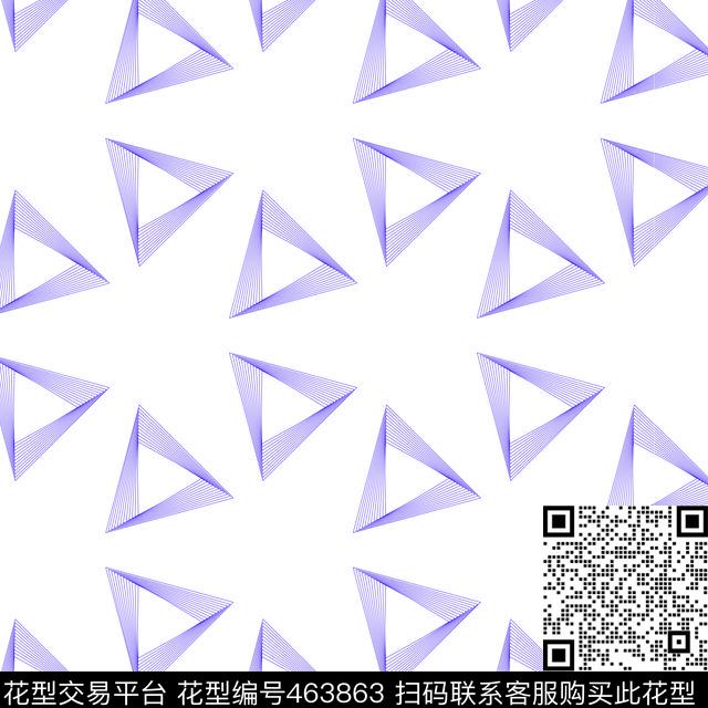 几何欧美线条传统印花华亿平台下载（图片编号: 463863） - 瓦栏（Walan）