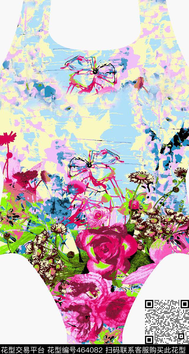 流行时尚甜美大方传统印花华亿平台下载（图片编号: 464082） - 瓦栏（Walan）