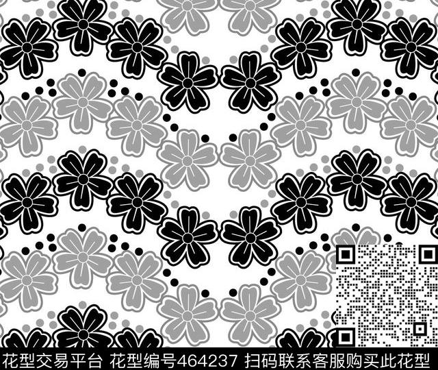 欧式花卉碎花传统印花华亿平台下载（图片编号: 464237） - 瓦栏（Walan）