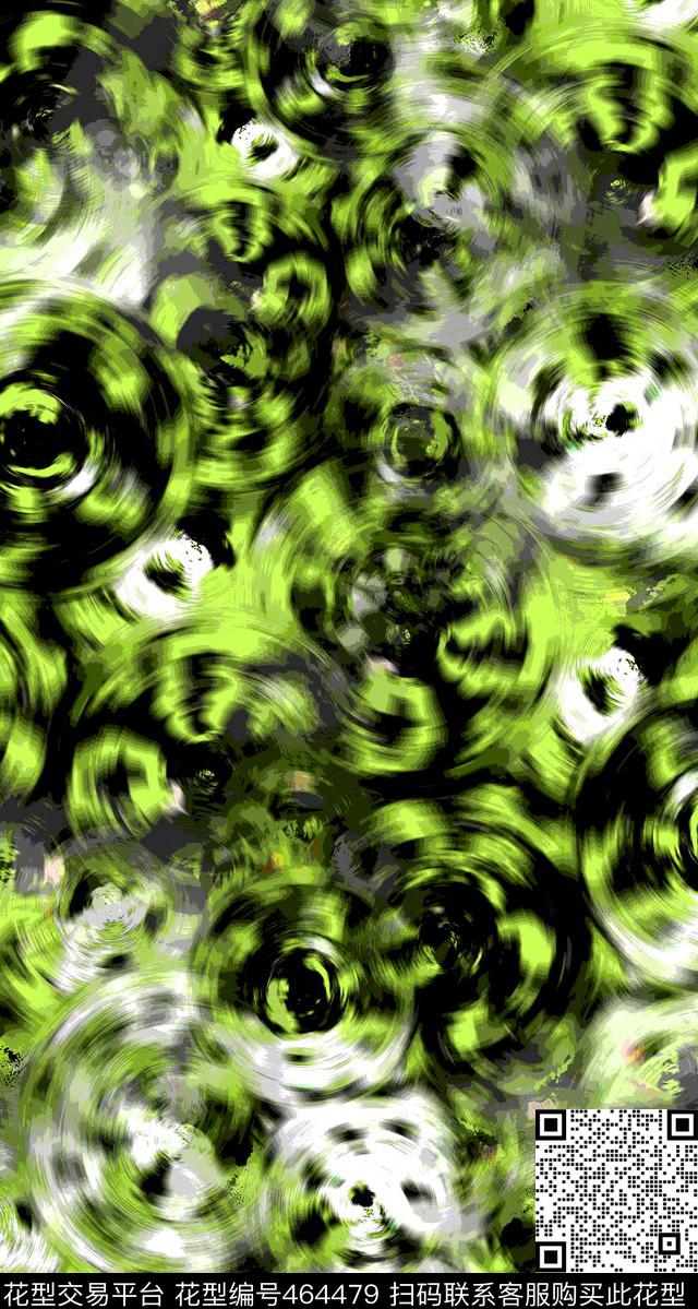 炫彩螺旋抽象传统印花华亿平台下载（图片编号: 464479） - 瓦栏（Walan）