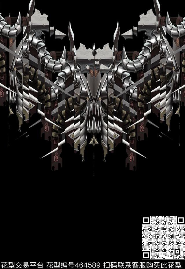 插画男装潮流时尚大牌定位数码印花华亿平台下载（图片编号: 464589） - 瓦栏（Walan）