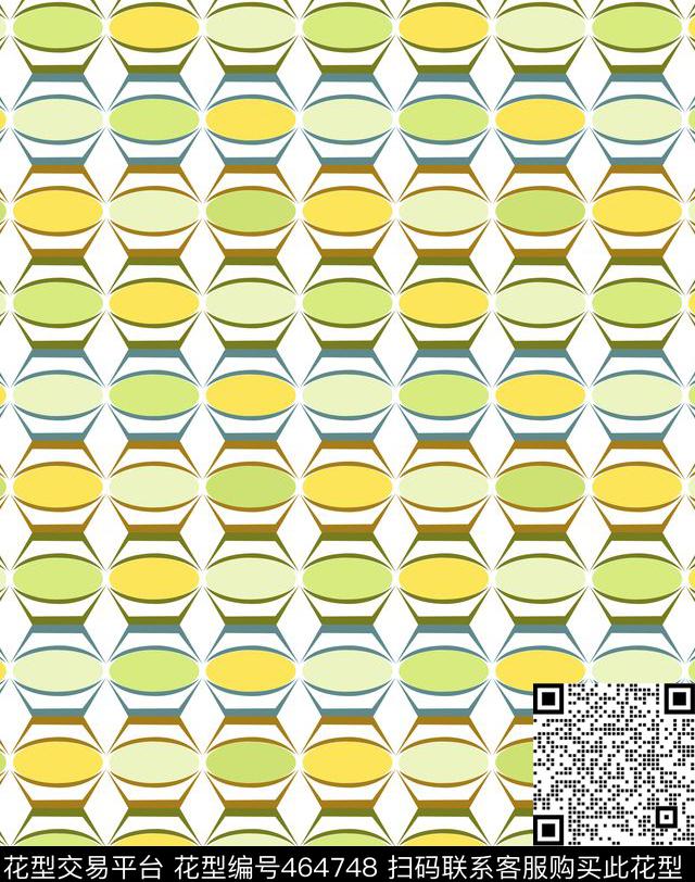 几何色块眼睛传统印花华亿平台下载（图片编号: 464748） - 瓦栏（Walan）