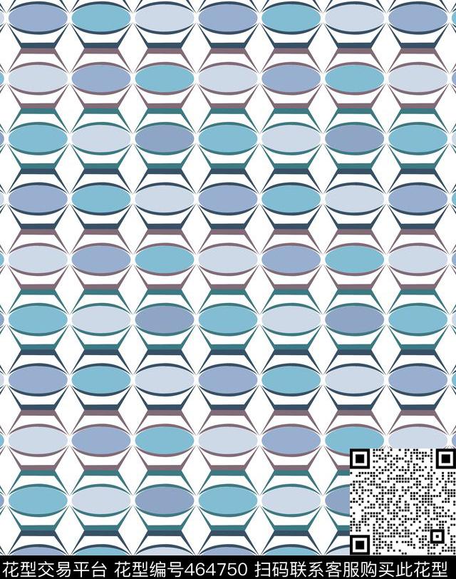 几何色块眼睛传统印花华亿平台下载（图片编号: 464750） - 瓦栏（Walan）