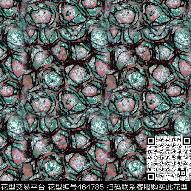 男性硬派玫瑰数码印花华亿平台下载（图片编号: 464785） - 瓦栏（Walan）