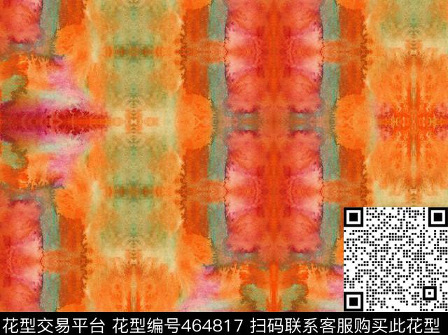 格子图案数码印花图案水彩图案数码印花华亿平台下载（图片编号: 464817） - 瓦栏（Walan）