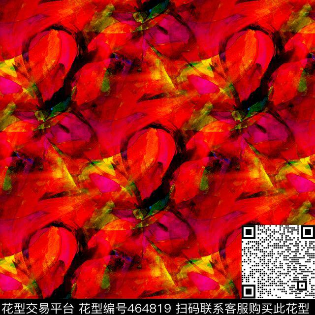 水彩图案抽象图案背景图案数码印花华亿平台下载（图片编号: 464819） - 瓦栏（Walan）