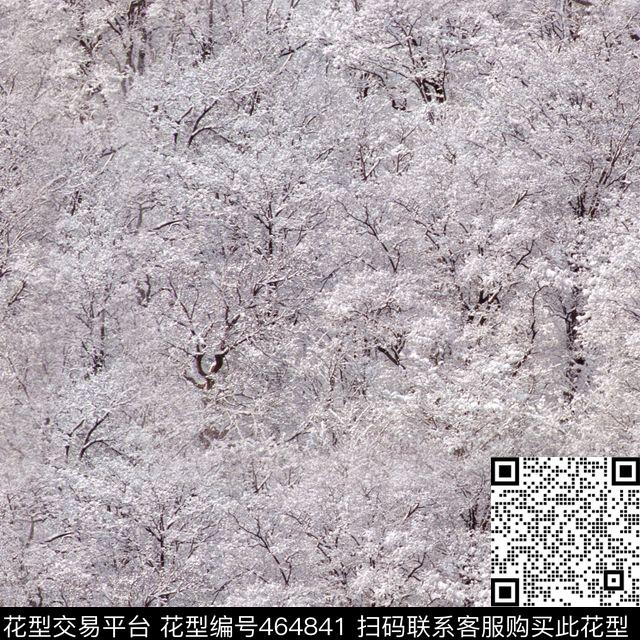 复古雪景男装华亿平台数码印花华亿平台下载（图片编号: 464841） - 瓦栏（Walan）