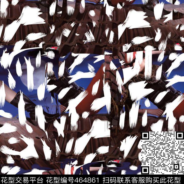 复古人物海报数码印花华亿平台下载（图片编号: 464861） - 瓦栏（Walan）