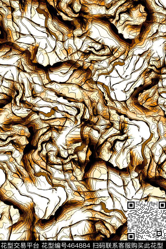 抽象渐变纹理传统印花华亿平台下载（图片编号: 464884） - 瓦栏（Walan）