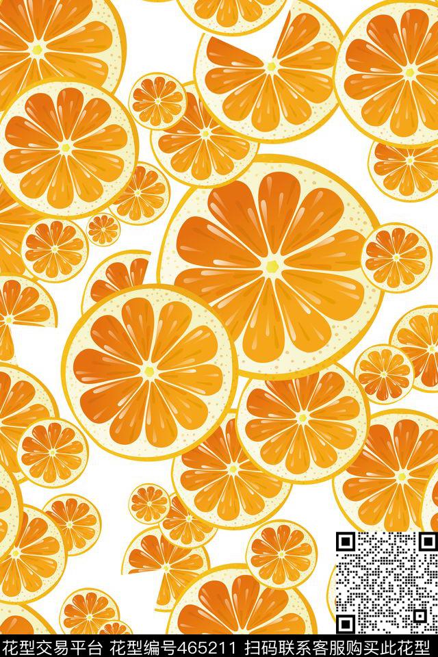 满版水果清爽传统印花华亿平台下载（图片编号: 465211） - 瓦栏（Walan）