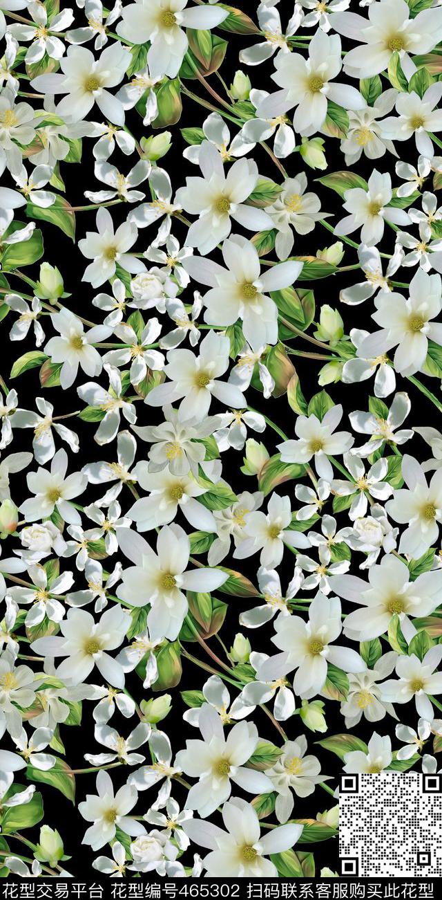 女装华亿平台清爽小花女装数码印花华亿平台下载（图片编号: 465302） - 瓦栏（Walan）