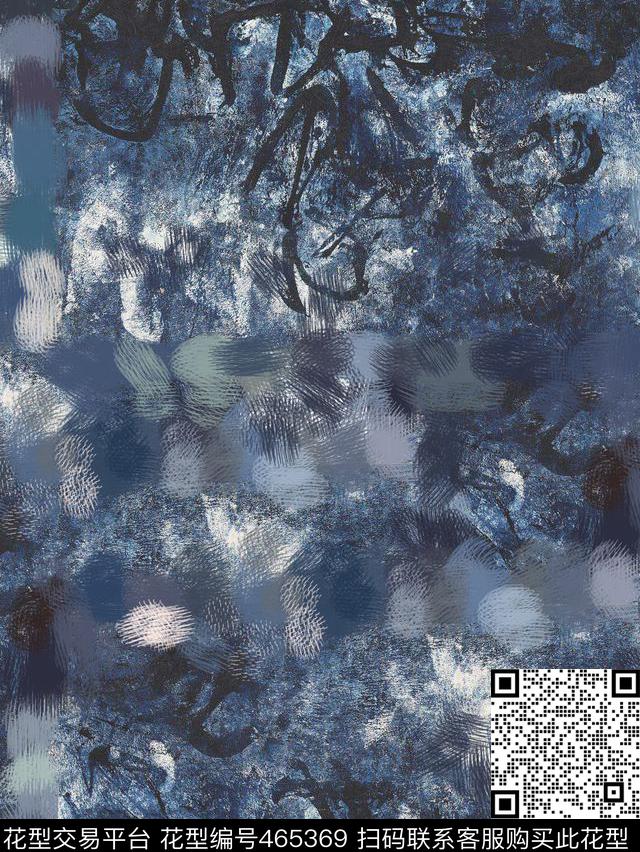 潮流抽象复古数码印花华亿平台下载（图片编号: 465369） - 瓦栏（Walan）