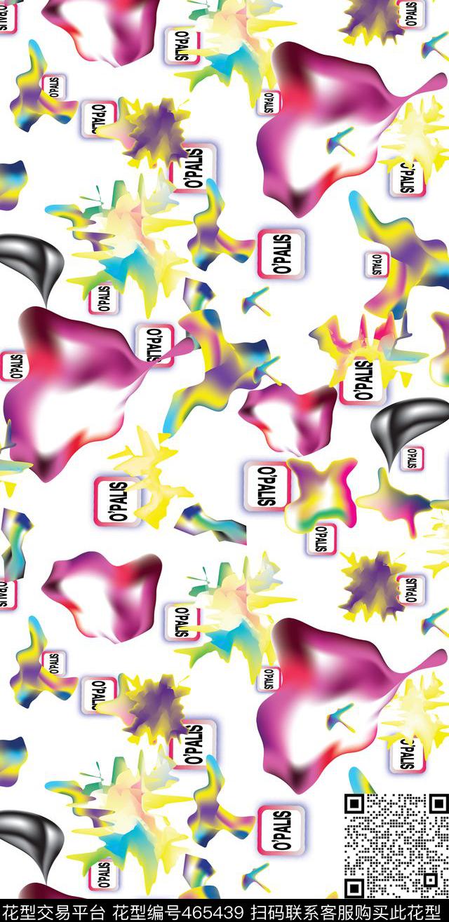 几何图形方块色块传统印花华亿平台下载（图片编号: 465439） - 瓦栏（Walan）