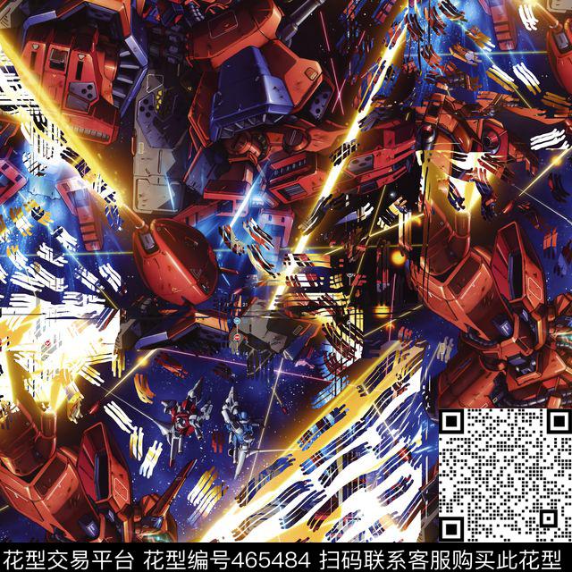 潮流复古男装华亿平台数码印花华亿平台下载（图片编号: 465484） - 瓦栏（Walan）