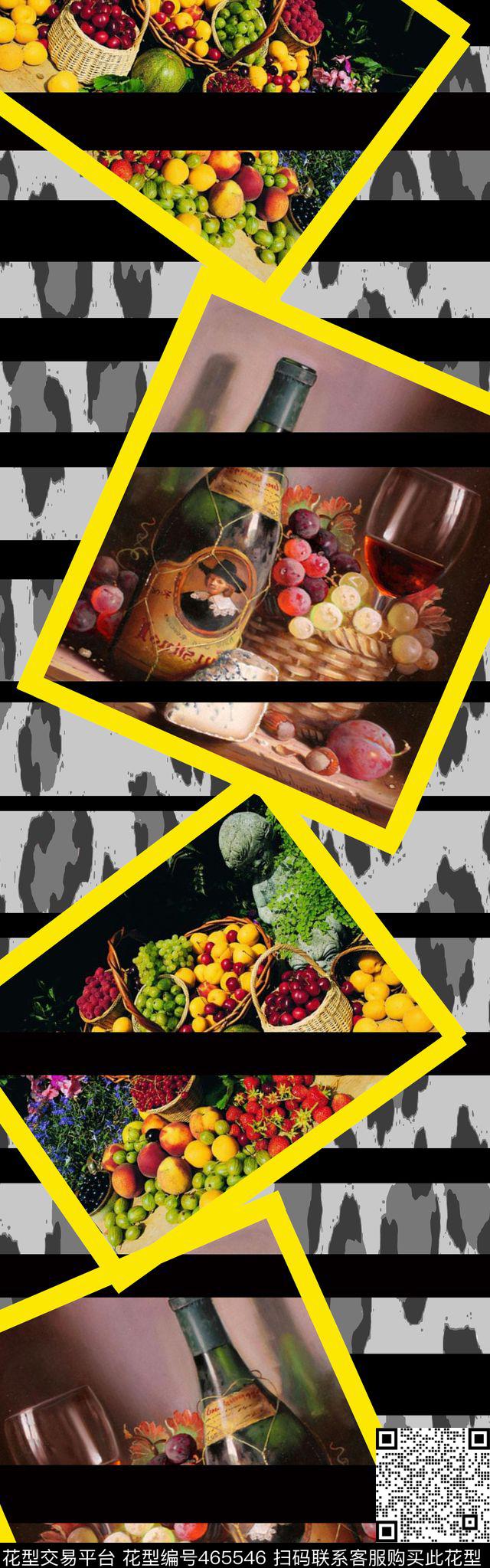 家纺服装豹纹数码印花华亿平台下载（图片编号: 465546） - 瓦栏（Walan）