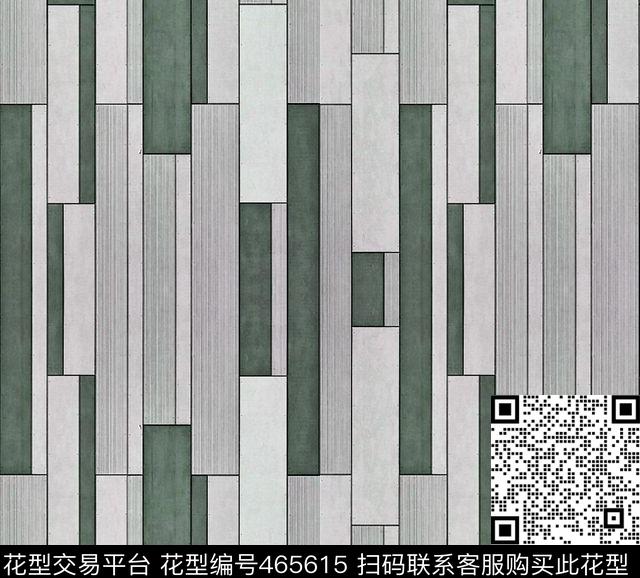 木质条纹撞色数码印花华亿平台下载（图片编号: 465615） - 瓦栏（Walan）