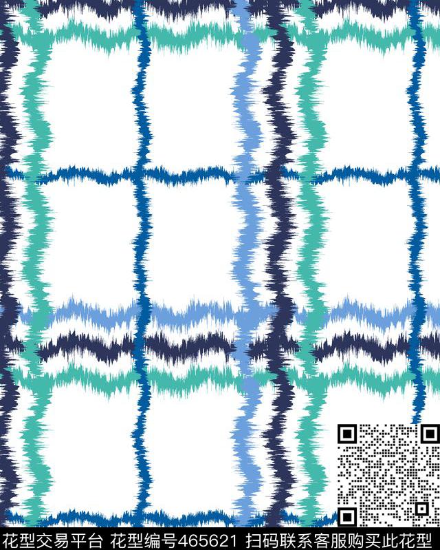 巴宝莉几何曲线传统印花华亿平台下载（图片编号: 465621） - 瓦栏（Walan）