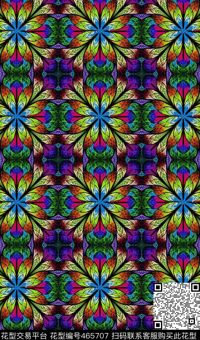 复古格子纹路数码印花华亿平台下载（图片编号: 465707） - 瓦栏（Walan）