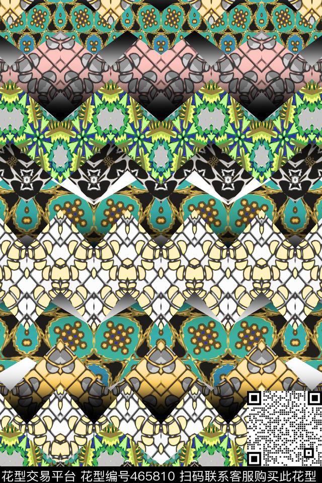 民族部落风民族风数码印花华亿平台下载（图片编号: 465810） - 瓦栏（Walan）