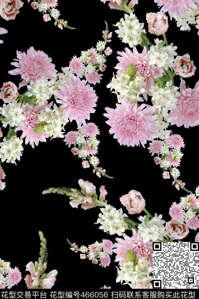 服装花卉时尚数码印花华亿平台下载（图片编号: 466056） - 瓦栏（Walan）