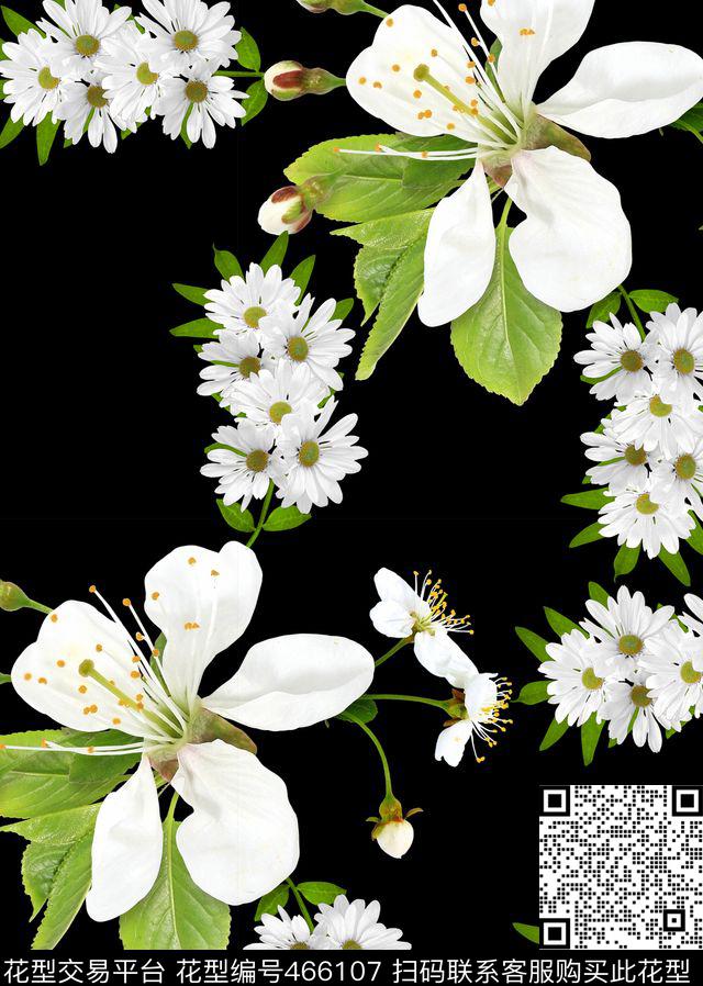 服装花卉女装数码印花华亿平台下载（图片编号: 466107） - 瓦栏（Walan）