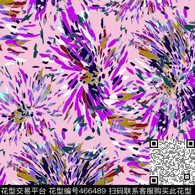 几何彩色多边形长柱数码印花华亿平台下载（图片编号: 466489） - 瓦栏（Walan）