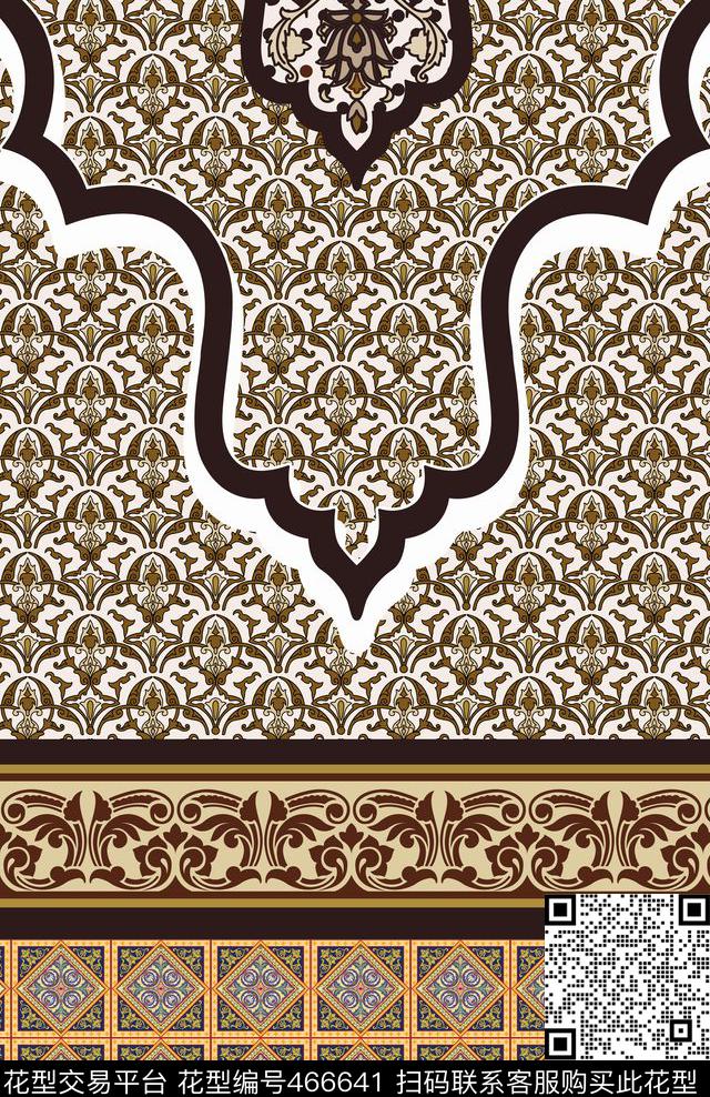 T恤连衣裙波普风潮流民族风传统印花华亿平台下载（图片编号: 466641） - 瓦栏（Walan）