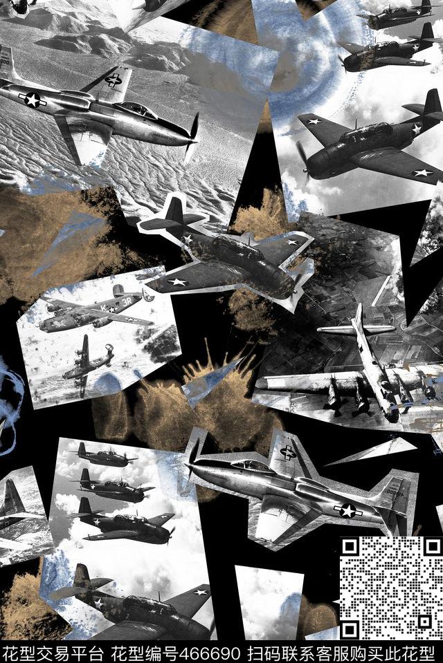 军事男装迷彩数码印花华亿平台下载（图片编号: 466690） - 瓦栏（Walan）