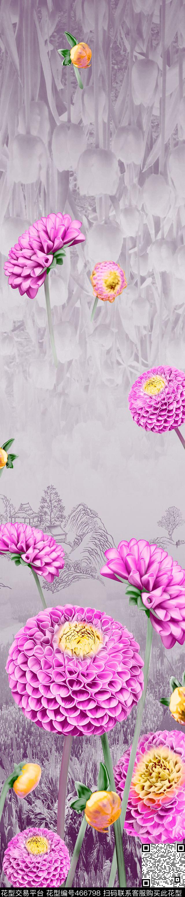 时尚窗帘华亿平台家纺华亿平台流行窗帘华亿平台传统印花华亿平台下载（图片编号: 466798） - 瓦栏（Walan）