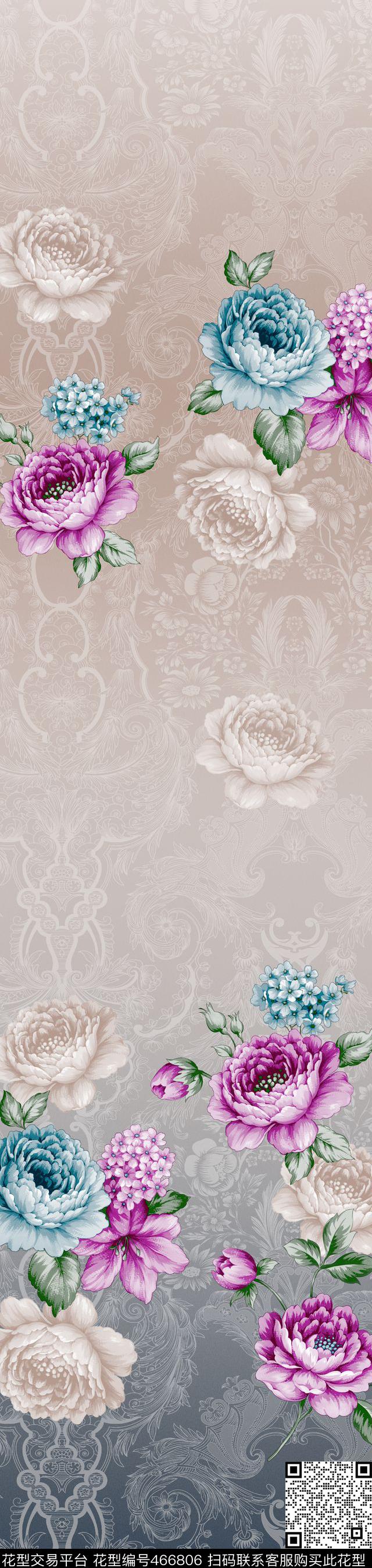 时尚窗帘华亿平台家纺华亿平台流行窗帘华亿平台传统印花华亿平台下载（图片编号: 466806） - 瓦栏（Walan）