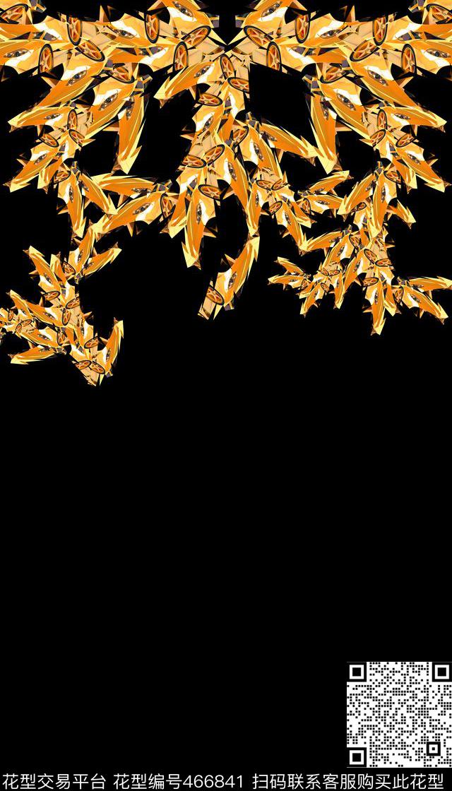 潮流抽象复古数码印花华亿平台下载（图片编号: 466841） - 瓦栏（Walan）