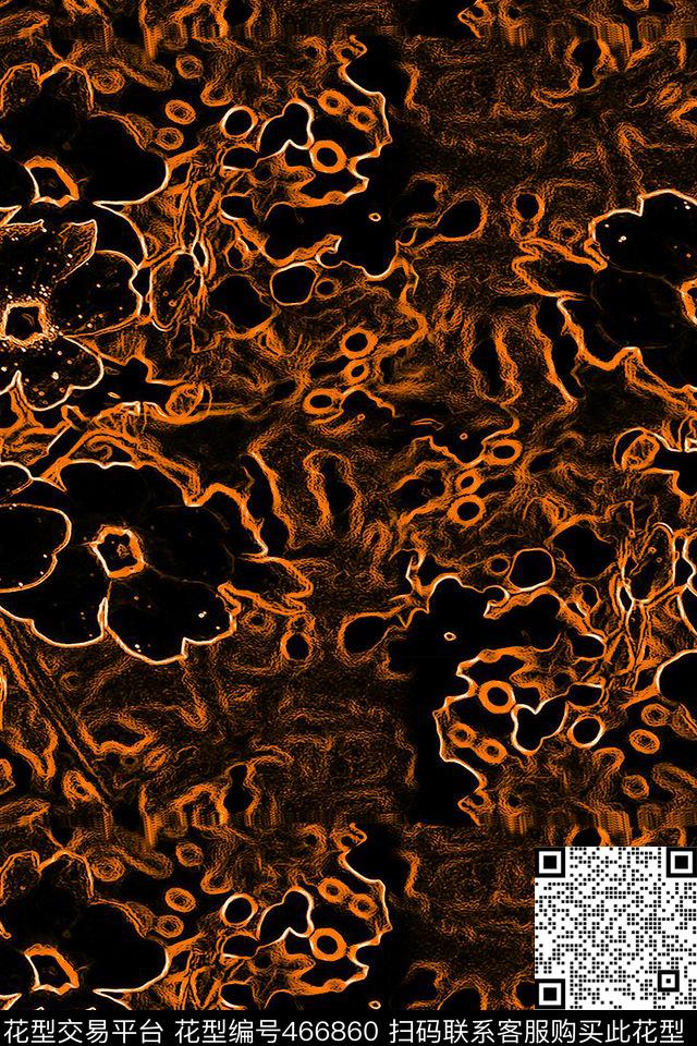 休闲宫廷时尚数码印花华亿平台下载（图片编号: 466860） - 瓦栏（Walan）