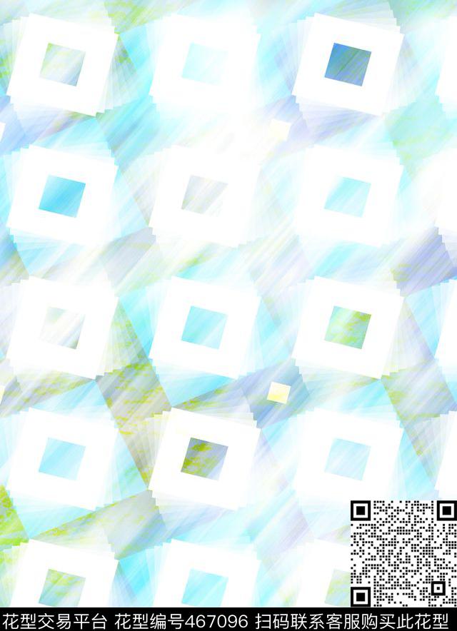 彩绘面料四边形数码印花华亿平台下载（图片编号: 467096） - 瓦栏（Walan）