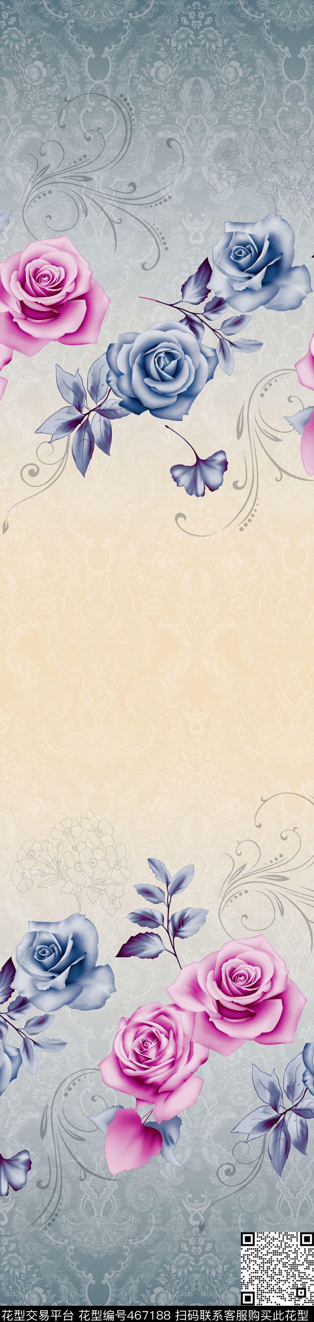 时尚窗帘华亿平台家纺华亿平台流行窗帘华亿平台传统印花华亿平台下载（图片编号: 467188） - 瓦栏（Walan）