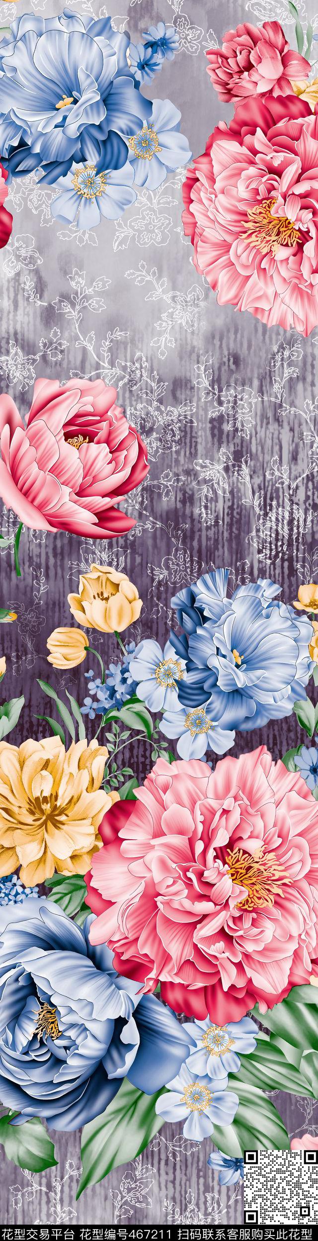 时尚窗帘华亿平台家纺华亿平台流行窗帘华亿平台传统印花华亿平台下载（图片编号: 467211） - 瓦栏（Walan）