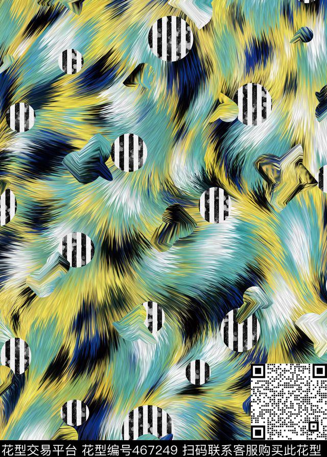 自然动物纹肌理数码印花华亿平台下载（图片编号: 467249） - 瓦栏（Walan）