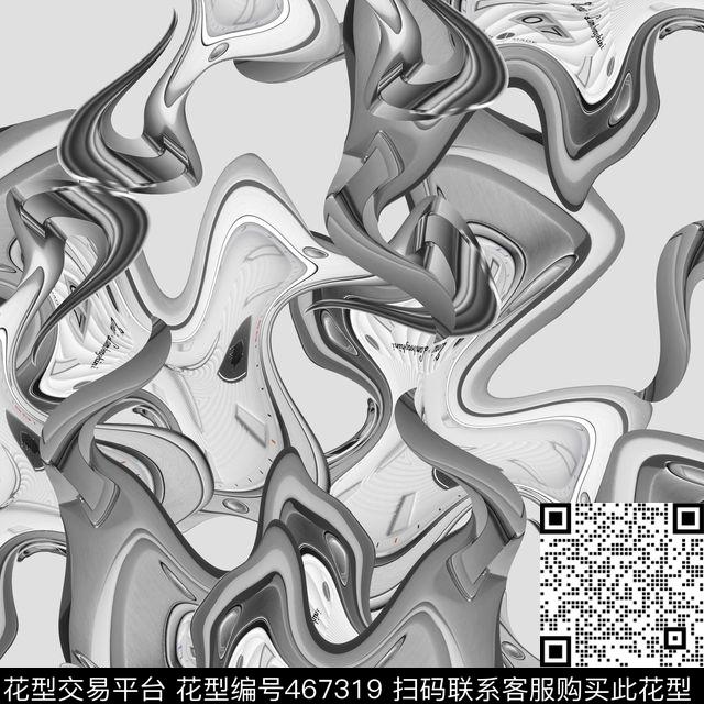 复固金属男装华亿平台数码印花华亿平台下载（图片编号: 467319） - 瓦栏（Walan）