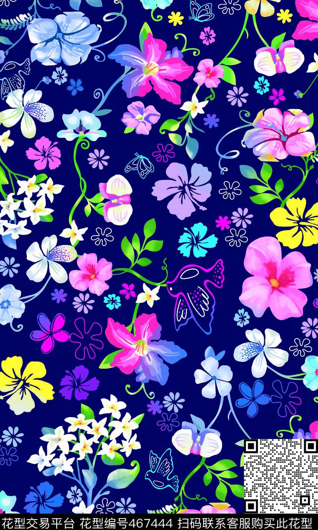 潮流大牌家纺男装数码印花华亿平台下载（图片编号: 467444） - 瓦栏（Walan）