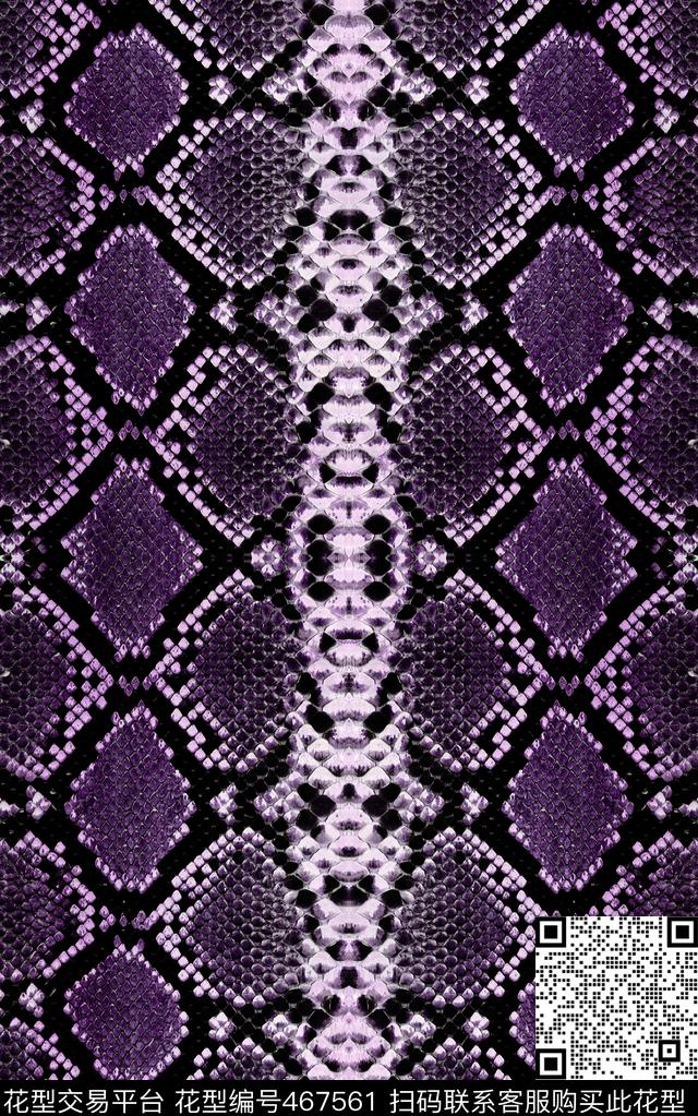 莽蛇纹皮毛动物数码印花华亿平台下载（图片编号: 467561） - 瓦栏（Walan）