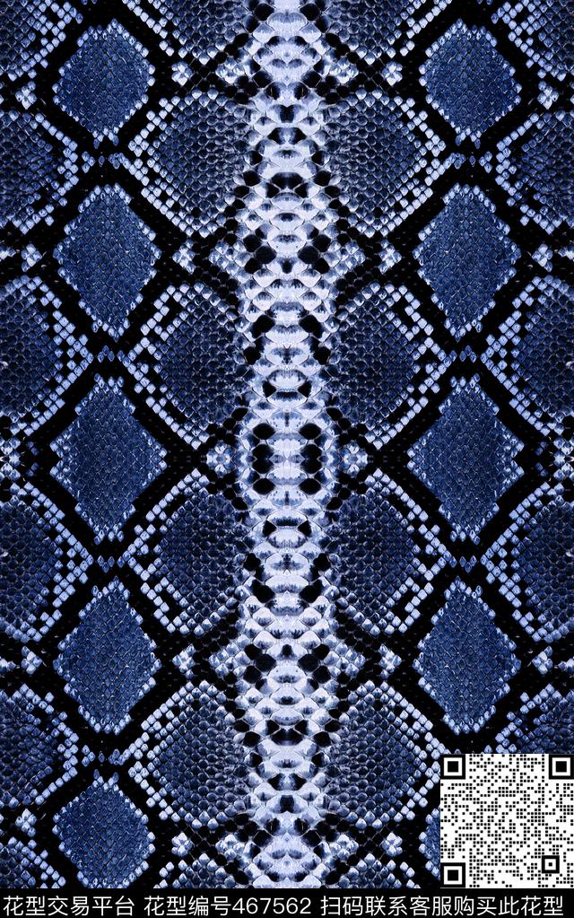 莽蛇纹皮毛动物数码印花华亿平台下载（图片编号: 467562） - 瓦栏（Walan）