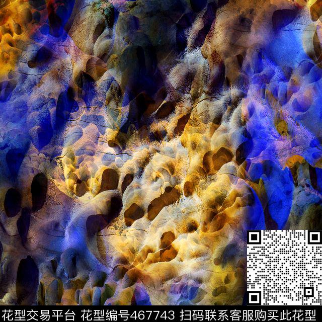 地表景观大地石窟男装女装数码印花华亿平台下载（图片编号: 467743） - 瓦栏（Walan）