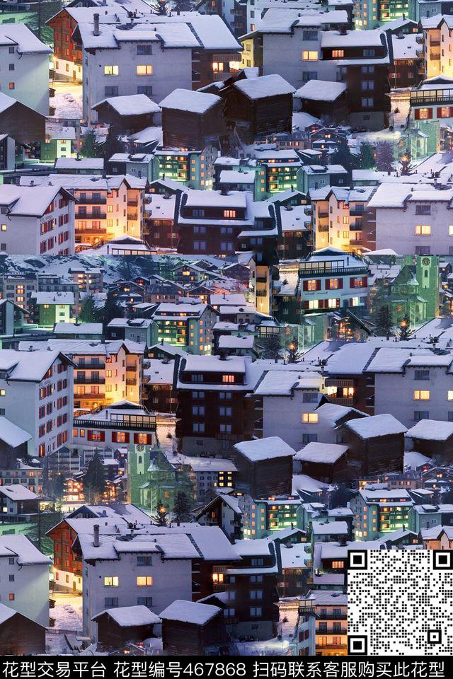 女装潮流大牌冰冻霜露数码印花华亿平台下载（图片编号: 467868） - 瓦栏（Walan）