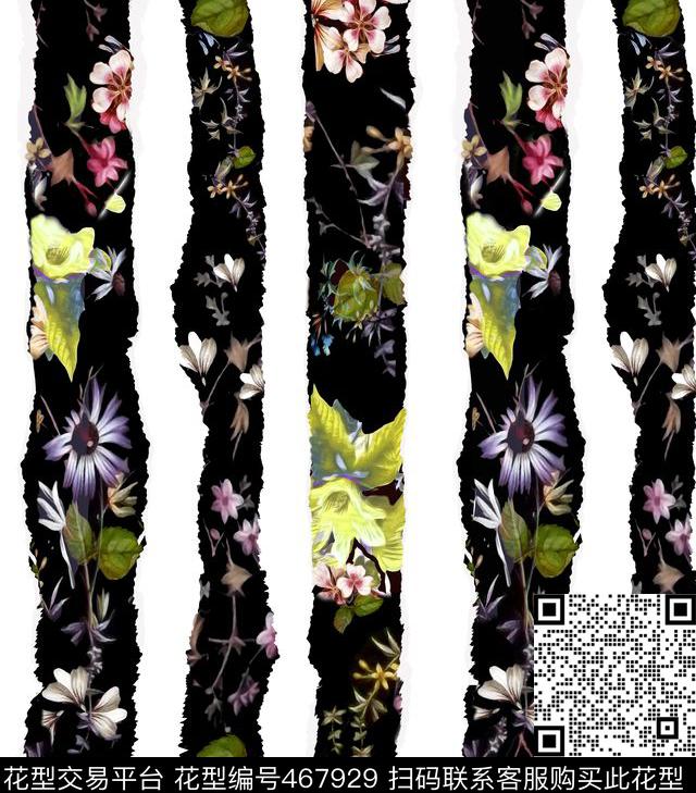 几何纸撕纸质感数码印花华亿平台下载（图片编号: 467929） - 瓦栏（Walan）