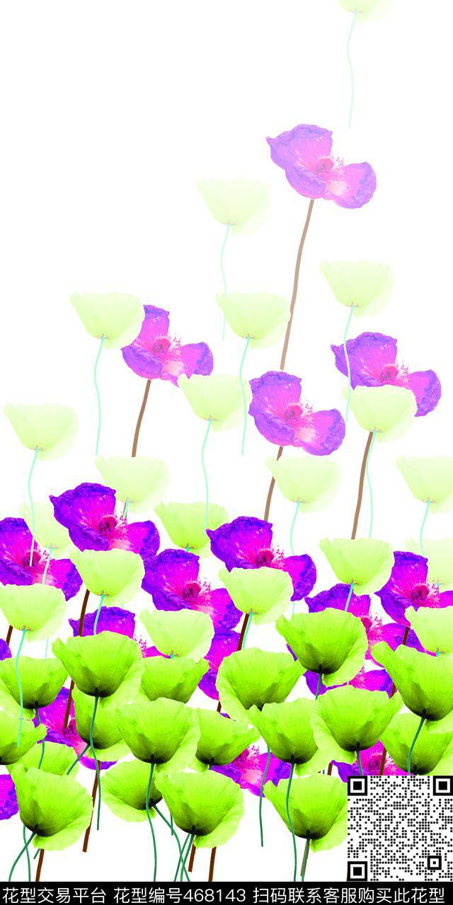 长裙丝绸女士数码印花华亿平台下载（图片编号: 468143） - 瓦栏（Walan）