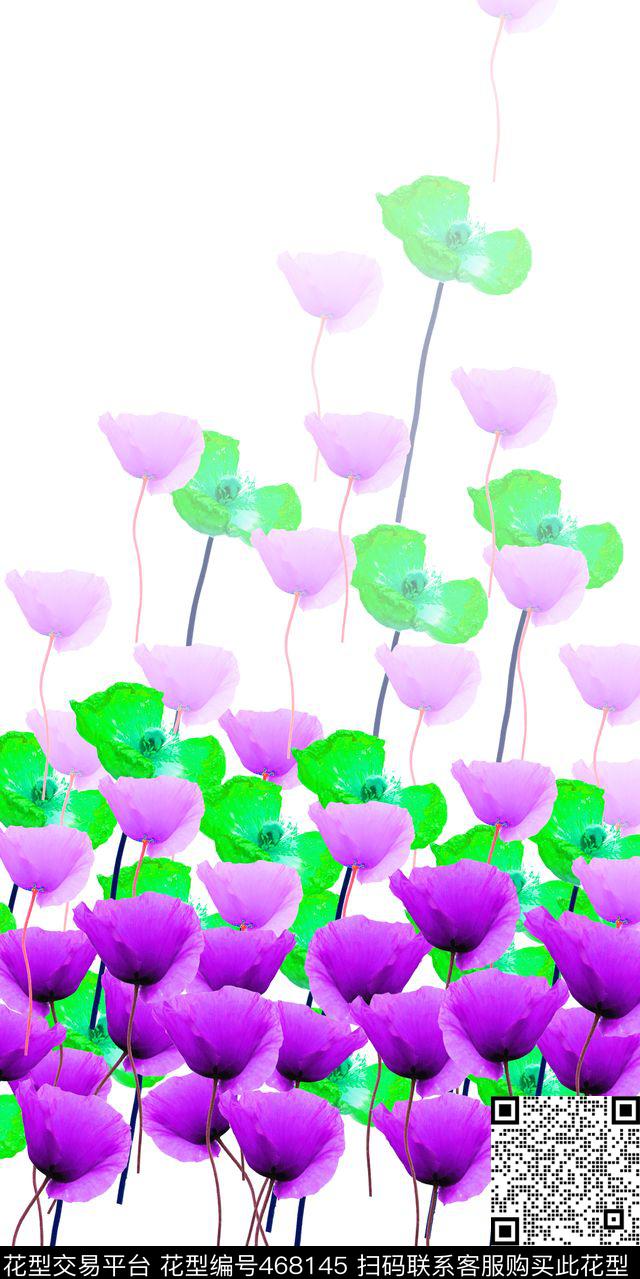 长裙丝绸女士数码印花华亿平台下载（图片编号: 468145） - 瓦栏（Walan）