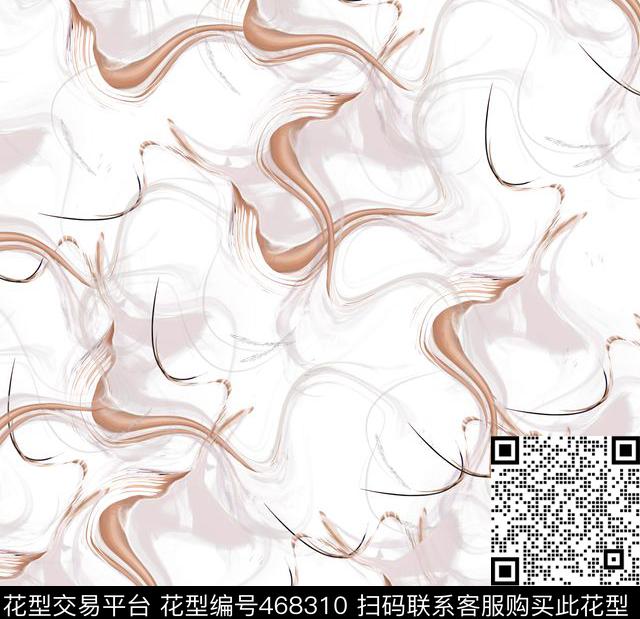 潮流抽象男装华亿平台数码印花华亿平台下载（图片编号: 468310） - 瓦栏（Walan）