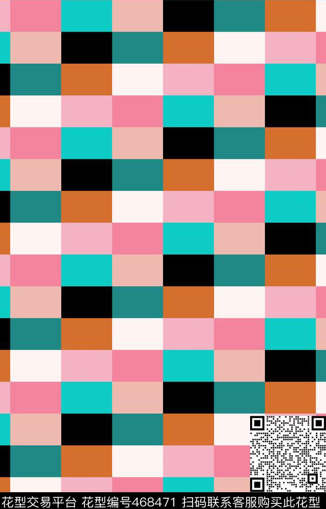 几何图形正方形长方形阶梯传统印花华亿平台下载（图片编号: 468471） - 瓦栏（Walan）