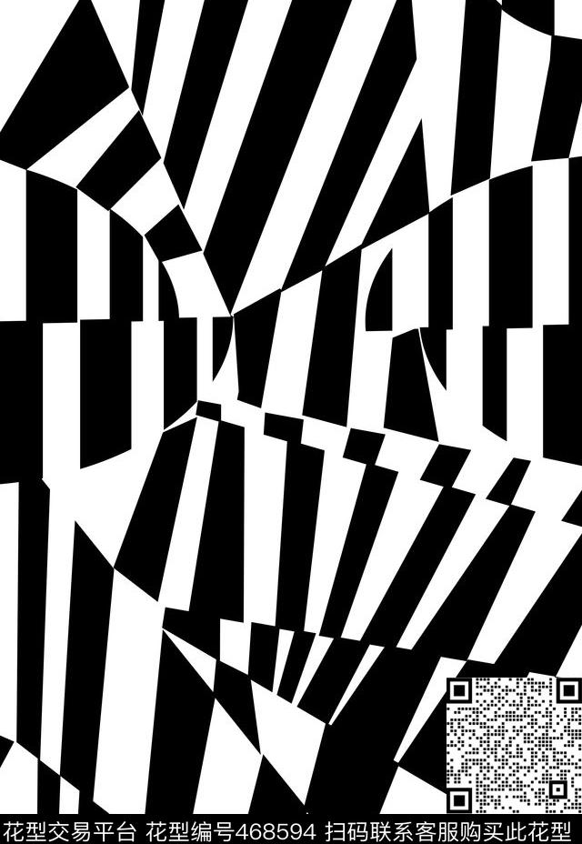 潮流复古抽象传统印花华亿平台下载（图片编号: 468594） - 瓦栏（Walan）