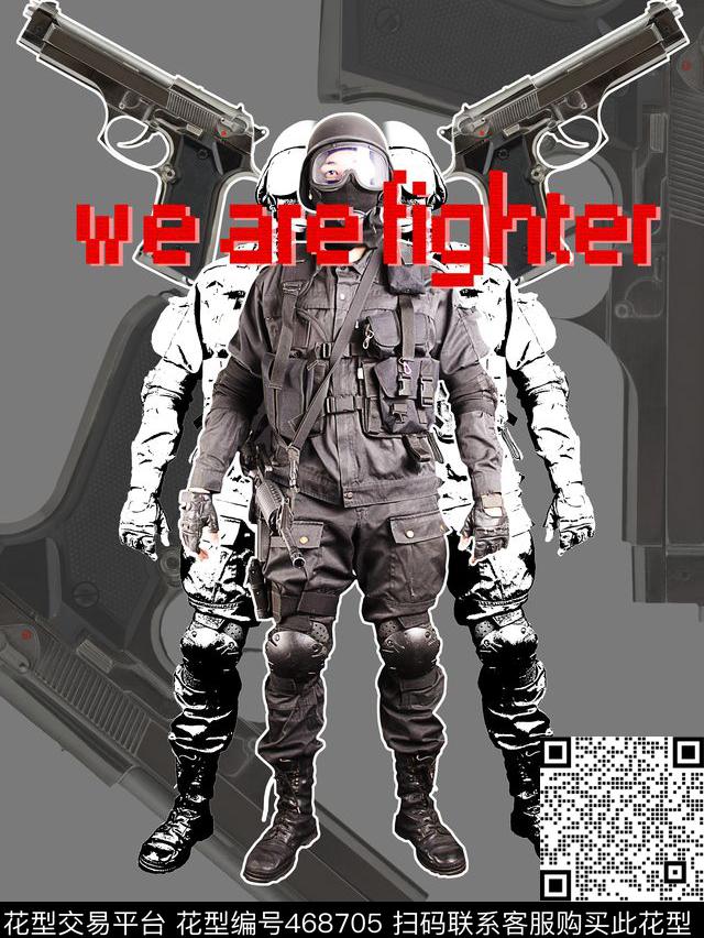 定位花花朵人物枪数码印花华亿平台下载（图片编号: 468705） - 瓦栏（Walan）