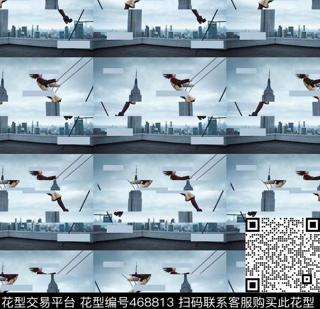 复古广告大片潮流数码印花华亿平台下载（图片编号: 468813） - 瓦栏（Walan）